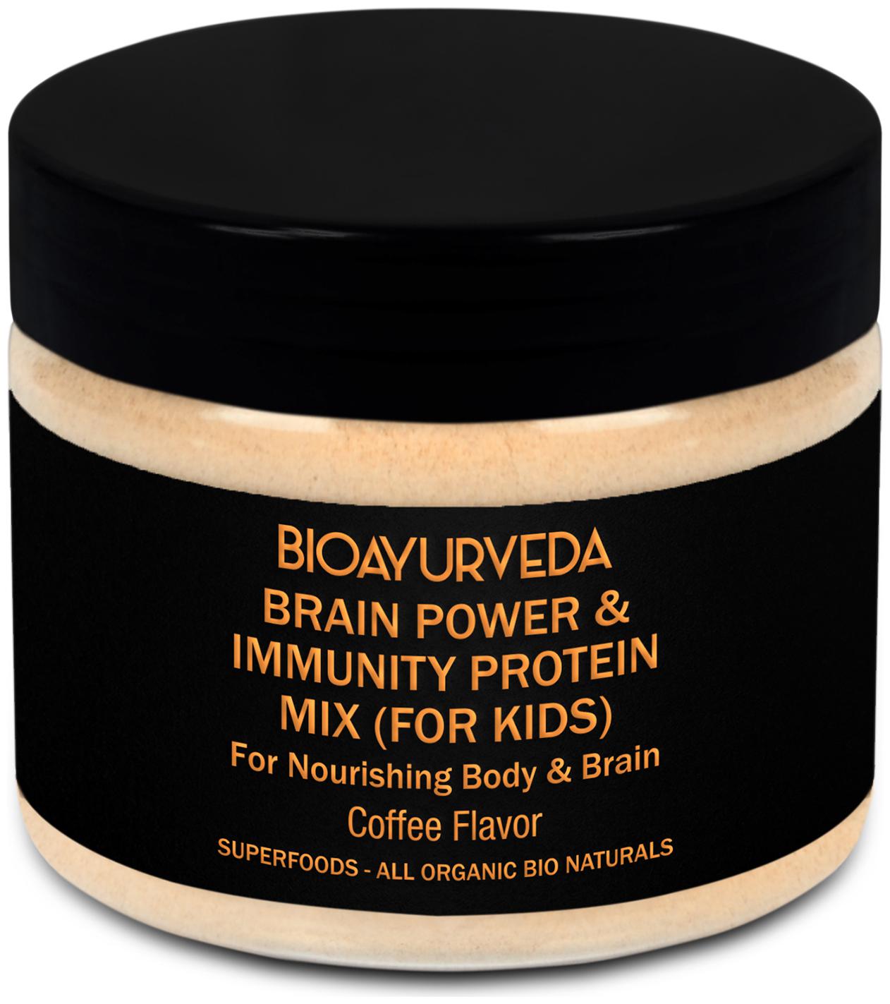 

Bioayurveda Brain Power Immunity Protein Mix (Kids) Coffee Flavour 250 g