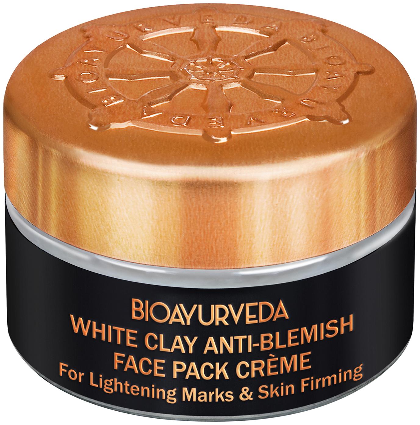 

BIOAYURVEDA White Clay Anti-Blemish Face Pack Cream 20g