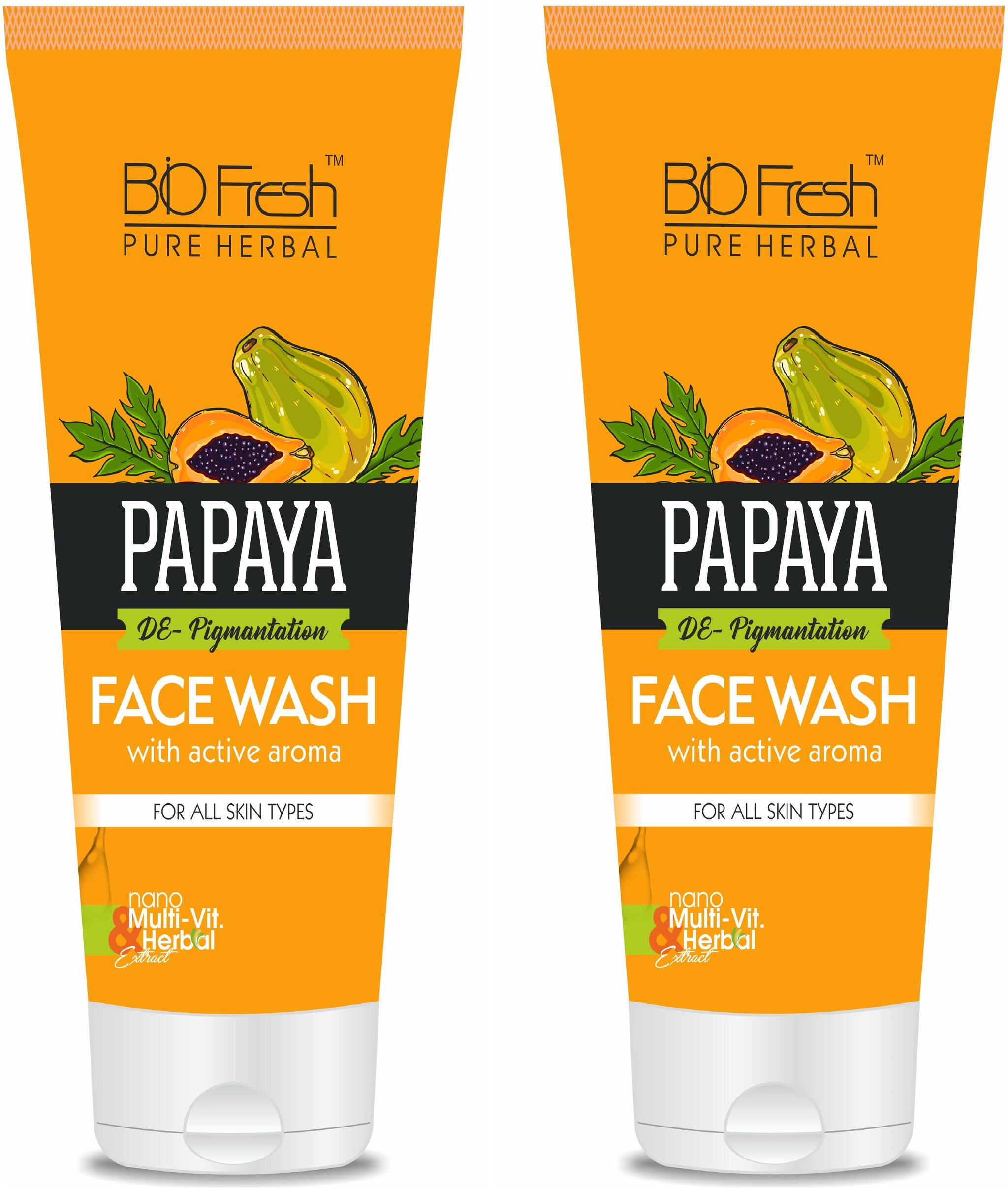 bio fresh papaya face wash
