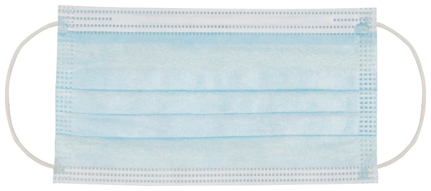 

BIOSUP 3 Ply Meltblown Face Mask With Nosepin 25 Gsm Unisex Non-Woven Fabric Nose Mouth Protection Cover ( Pack of 10 )