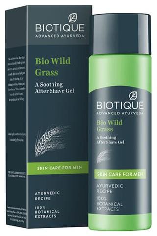 Картинки по запросу Biotique Bio Wild Grass A Soothing After Shave Gel, 120 мл.
