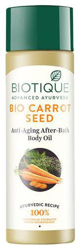 

Biotique Bio Carrot Seed Antiaging After Bath Body Oil 120 ml
