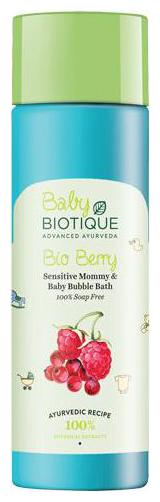 

BIOTIQUE Bio Berry Sensitive Mommy Baby Bubble Bath 120 ml