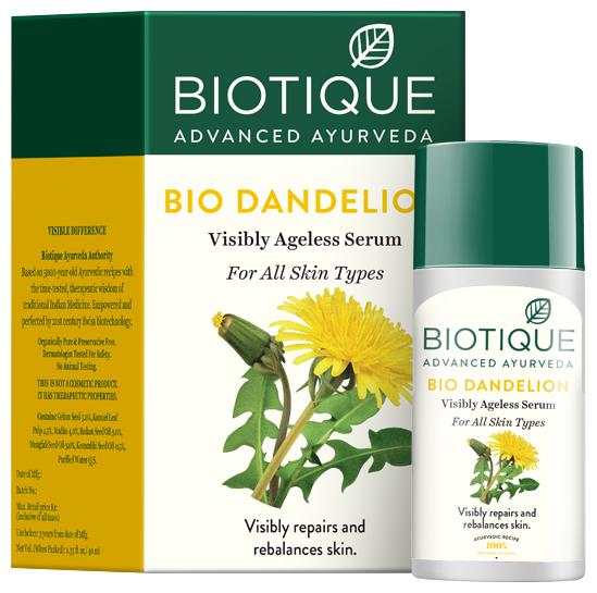 

Biotique Bio Dandelion Ageless Lightening Serum 35 ml