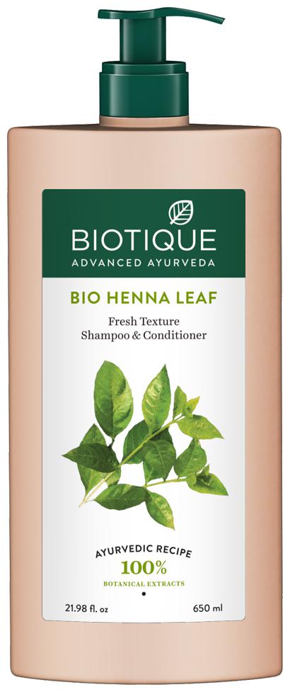 

Biotique Bio Henna Leaf Hair Cleanser Shampoo Conditioner 650ml
