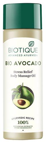 

Biotique Body Massage Oil Avocado Stress Relief Bio Cado 200 ml