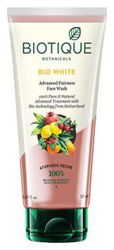 

BIOTIQUE Face Wash - Bio White Advanced Fairness Face Wash 50 ml