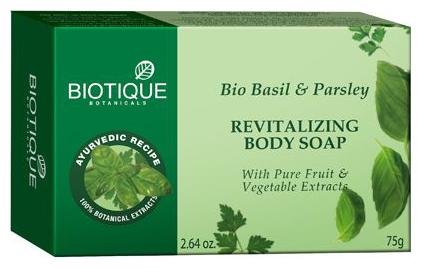 

Biotique Soap - Bio Basil Parsley 75 g