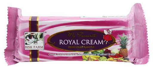 

Bisk Farm My Favorite Royal Cream - Mixed Fruit Flavor75g