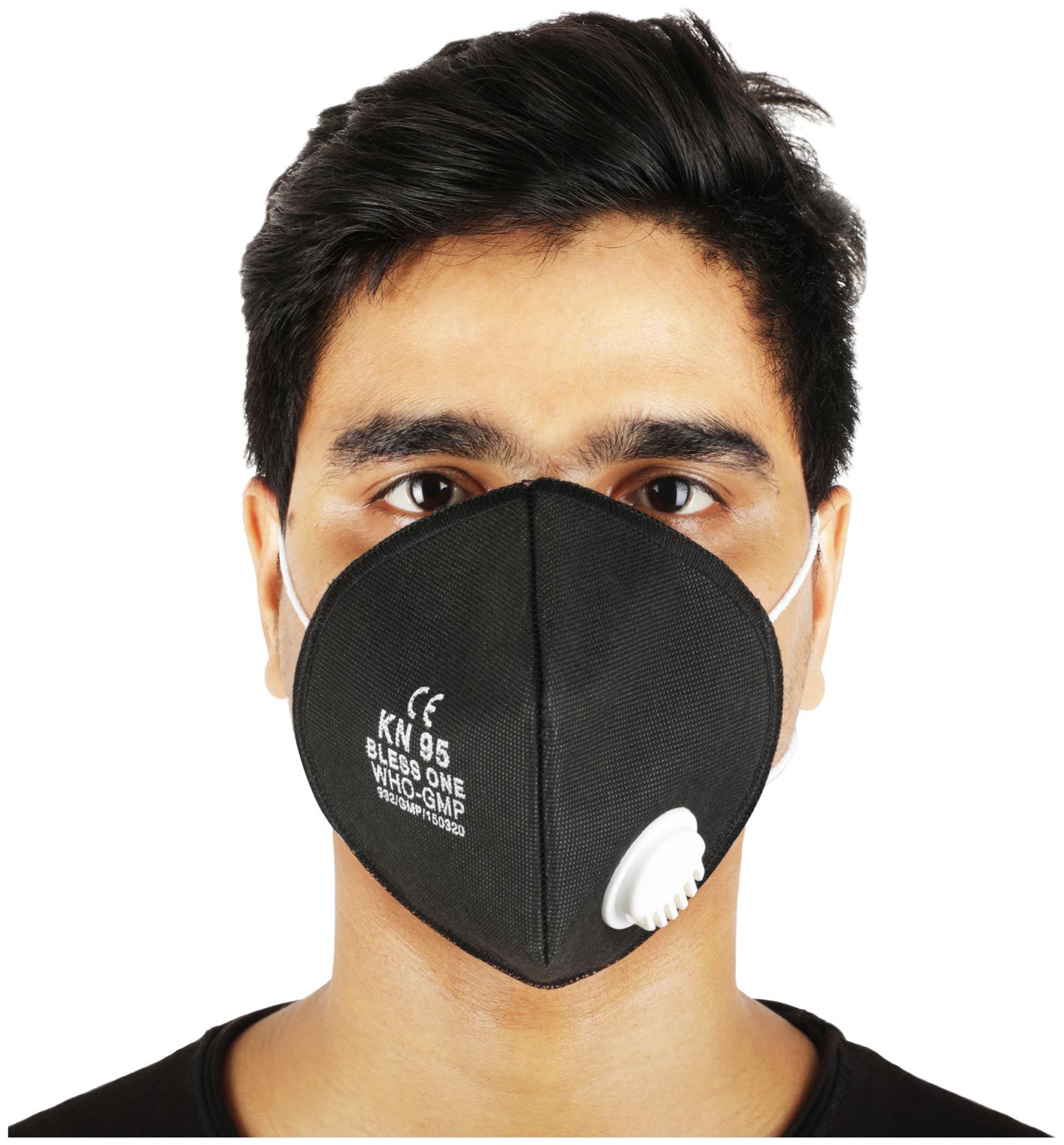 

Bless One Anti Pollution 4 Layer Filter KN95 Mask Reusable (Pack of 1)