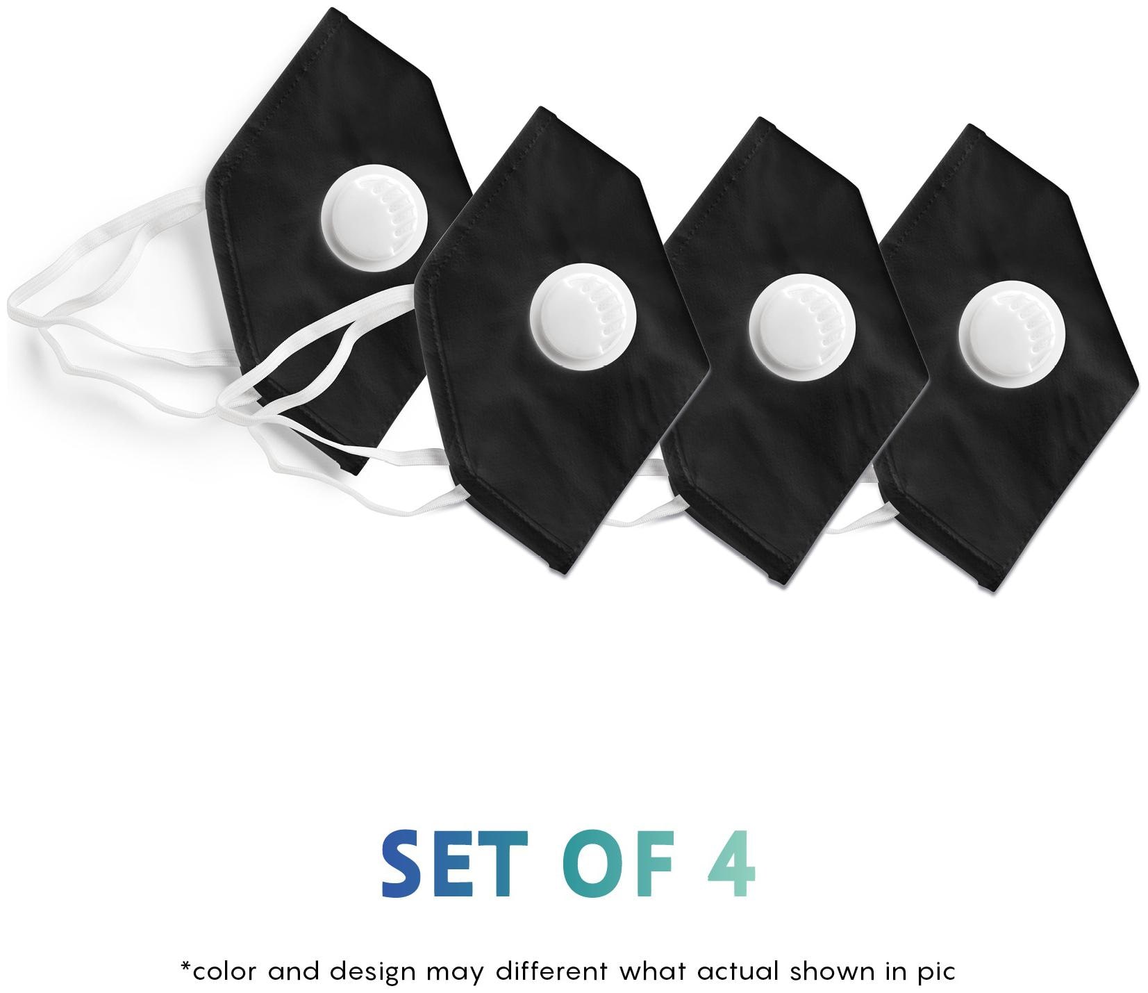 

Bless One Anti Pollution 4 Layer Filter KN95 Mask Reusable (Pack of 4)