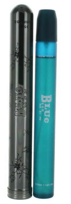 

Blue by Private Label for Men EDT Cologne Spray 1 15 oz New in Box