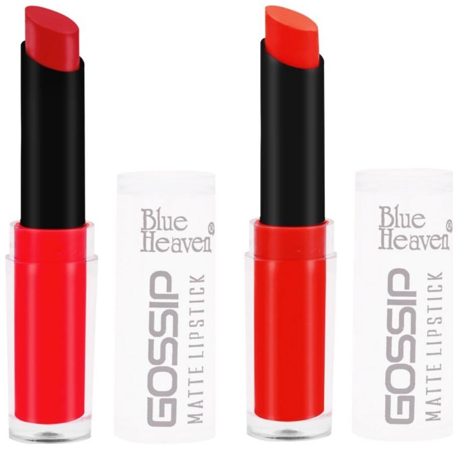 

Blue Heaven Combo of 2 Gossip Lipsticks (Shade 11 and 12)