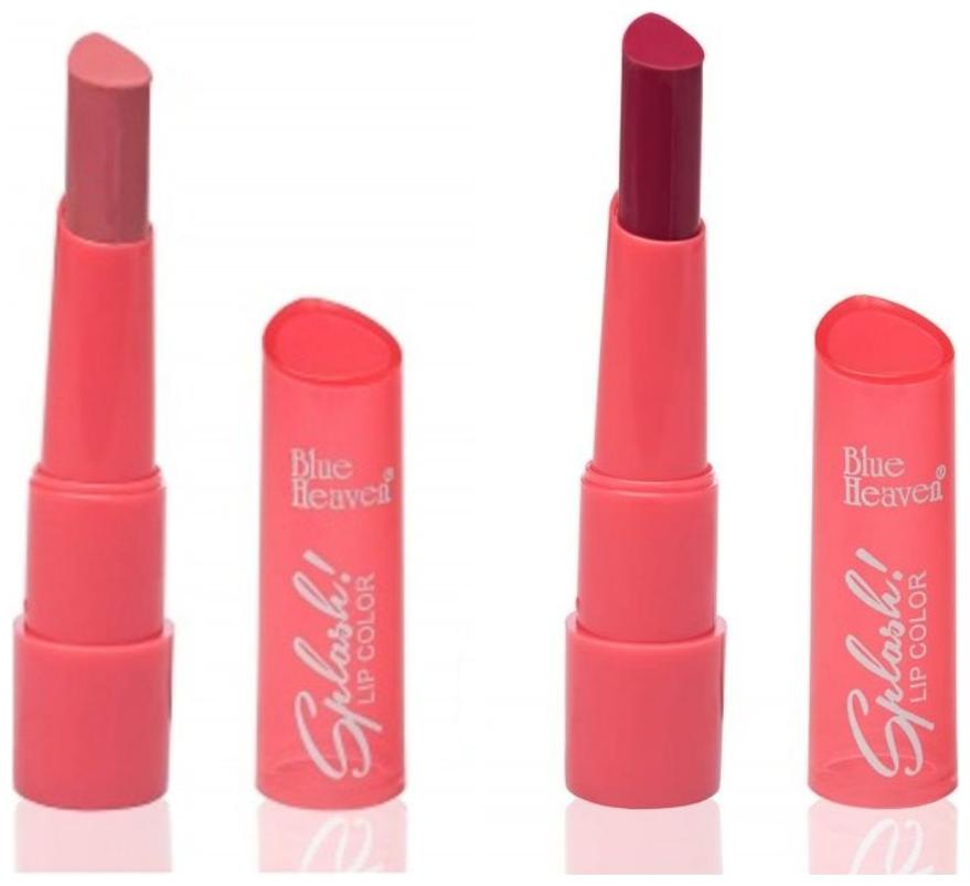 

Blue Heaven Combo of 2 Splash Lipsticks (Shade 305 and 308)