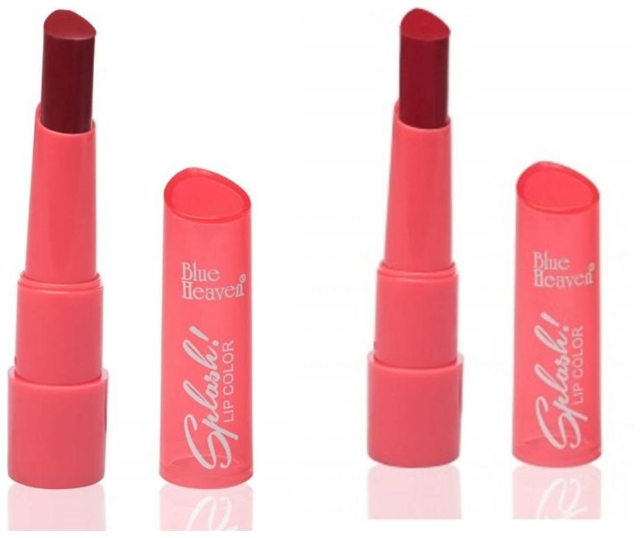 

Blue Heaven Combo of 2 Splash Lipsticks (Shade 309 and 311)