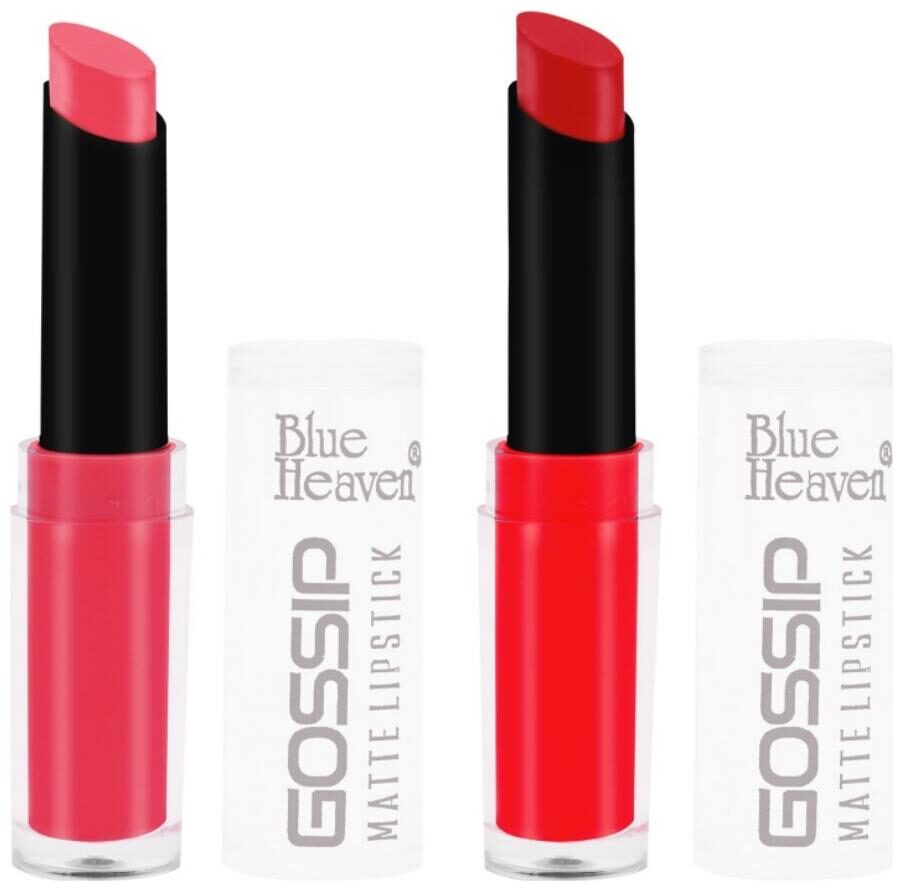 

Blue Heaven Combo of 2 Gossip Lipsticks (Shade 8 and 11)