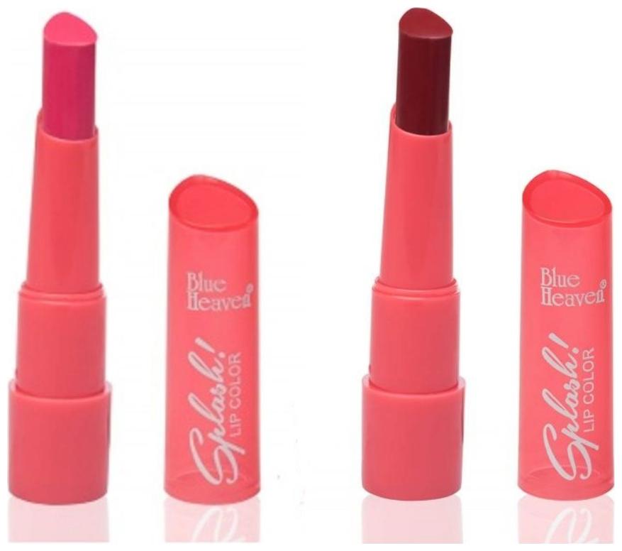 

Blue Heaven Combo of 2 Splash Lipsticks (Shade 306 and 310)