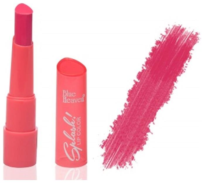 

Blue Heaven Splash Lipstick (Pink) 2 7g (Pack of 1)