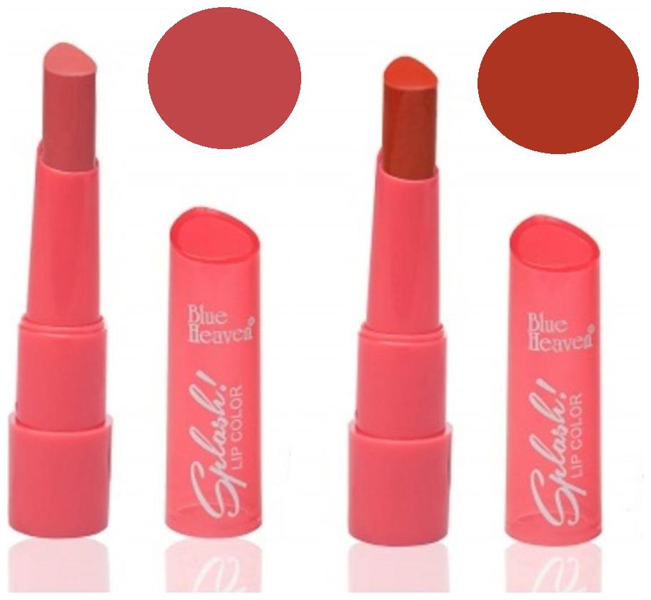 

Blue Heaven Combo of 2 Splash Lipsticks (Shade 301 and 302)