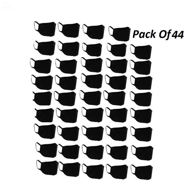 

Blue Loon Face Mask For Dust Control (Black) Pack of 44
