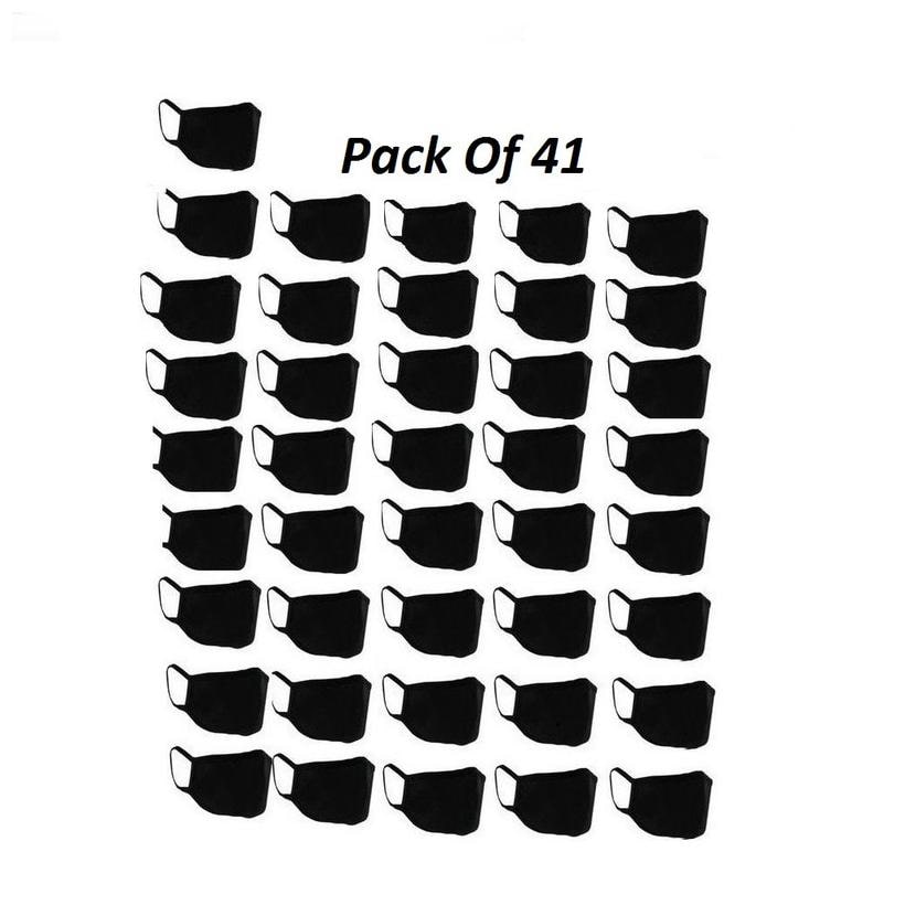 

Blue Loon Face Mask For Dust Control (Black) Pack of 41