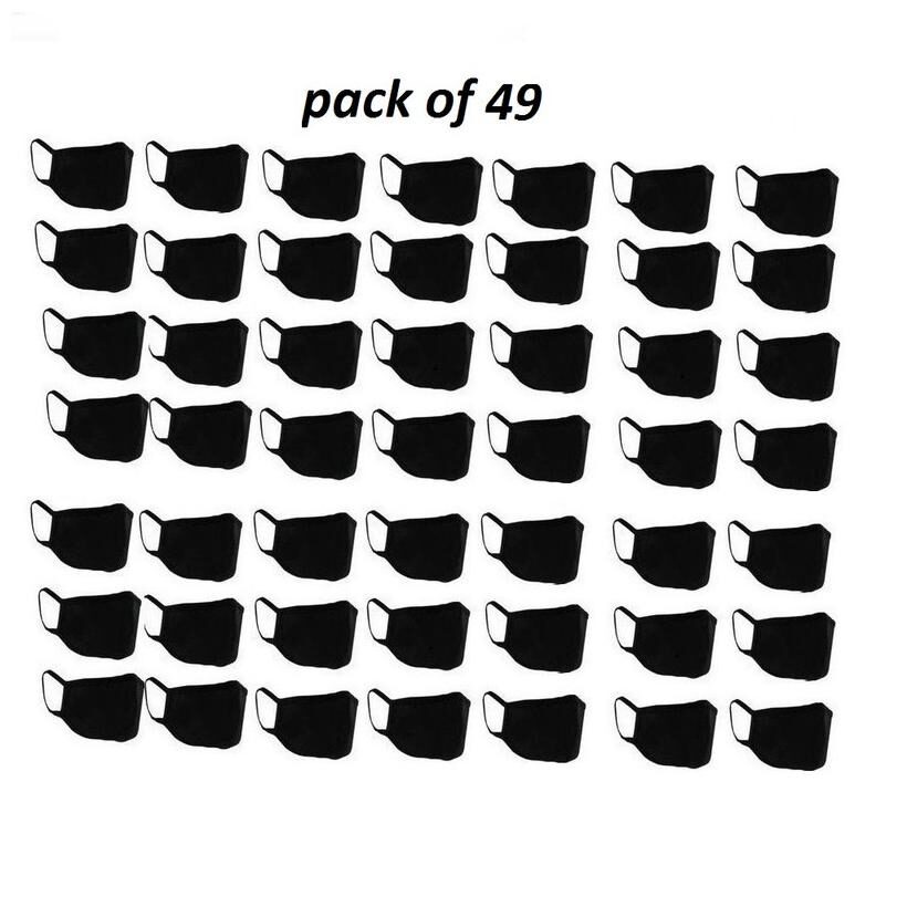 

BLUE LOON Face Mask With Earloop Black ( Pack of 49 )