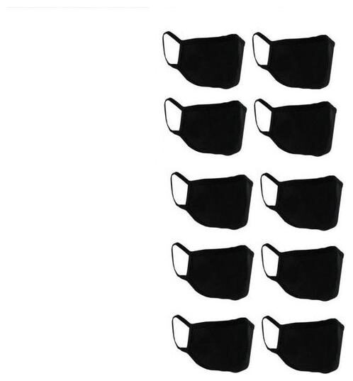 

Blue Loon Face Mask Black ( Pack of 10 )