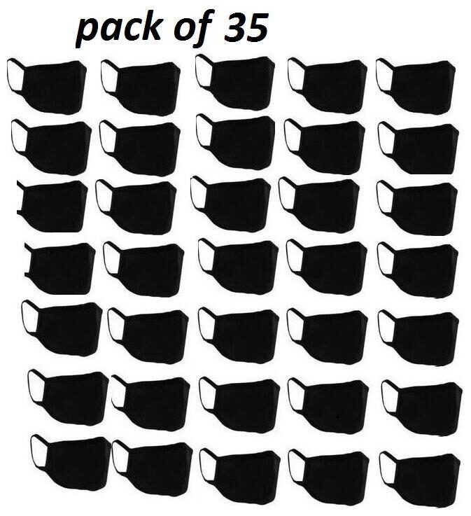 

Blue Loon Pollution Face Mask With Earloop(Black)(Pack of 35)