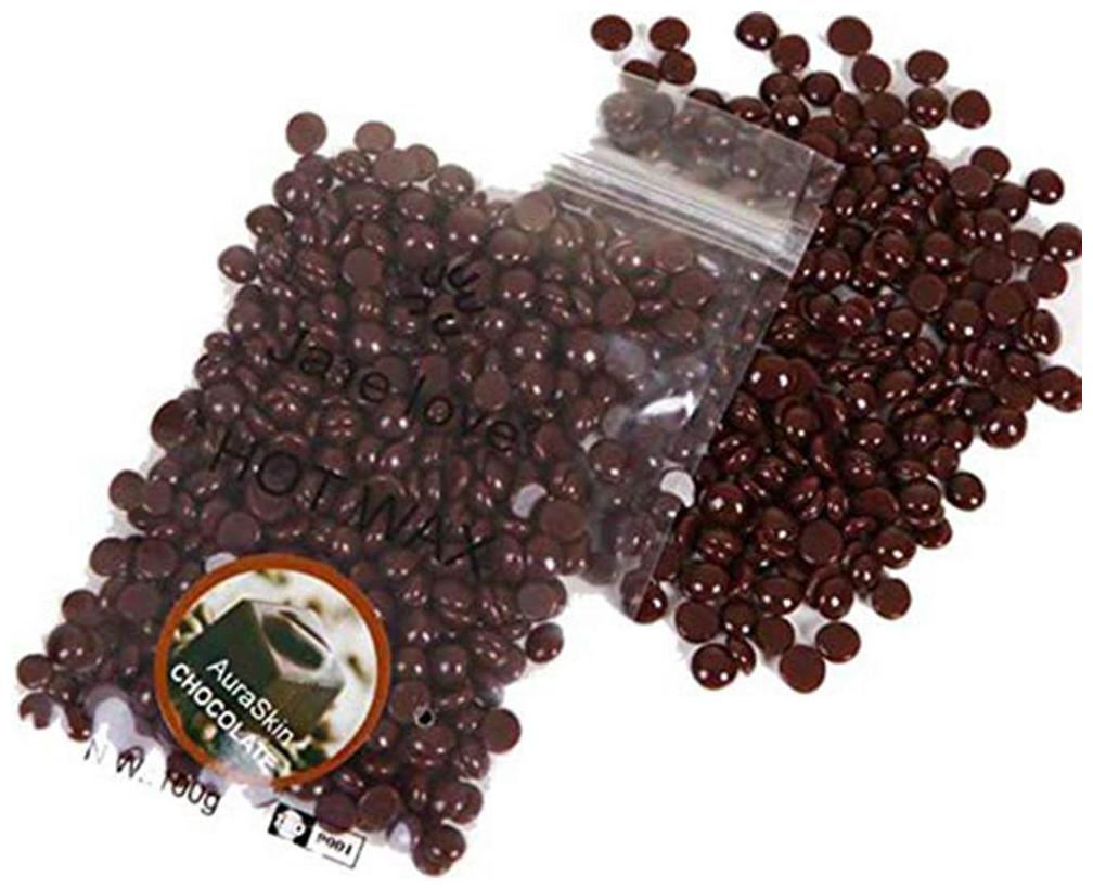 

BLUEJACK Hard WAX Body Hair Removal Wax Beans (CHOCOLATE) 100 g