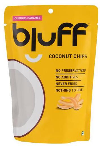 

BLUFF Coconut Chips - Curious Caramel 30 g