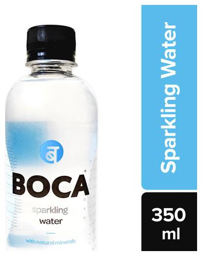 

Boca Sparkling Natural Mineral Water 350 ml