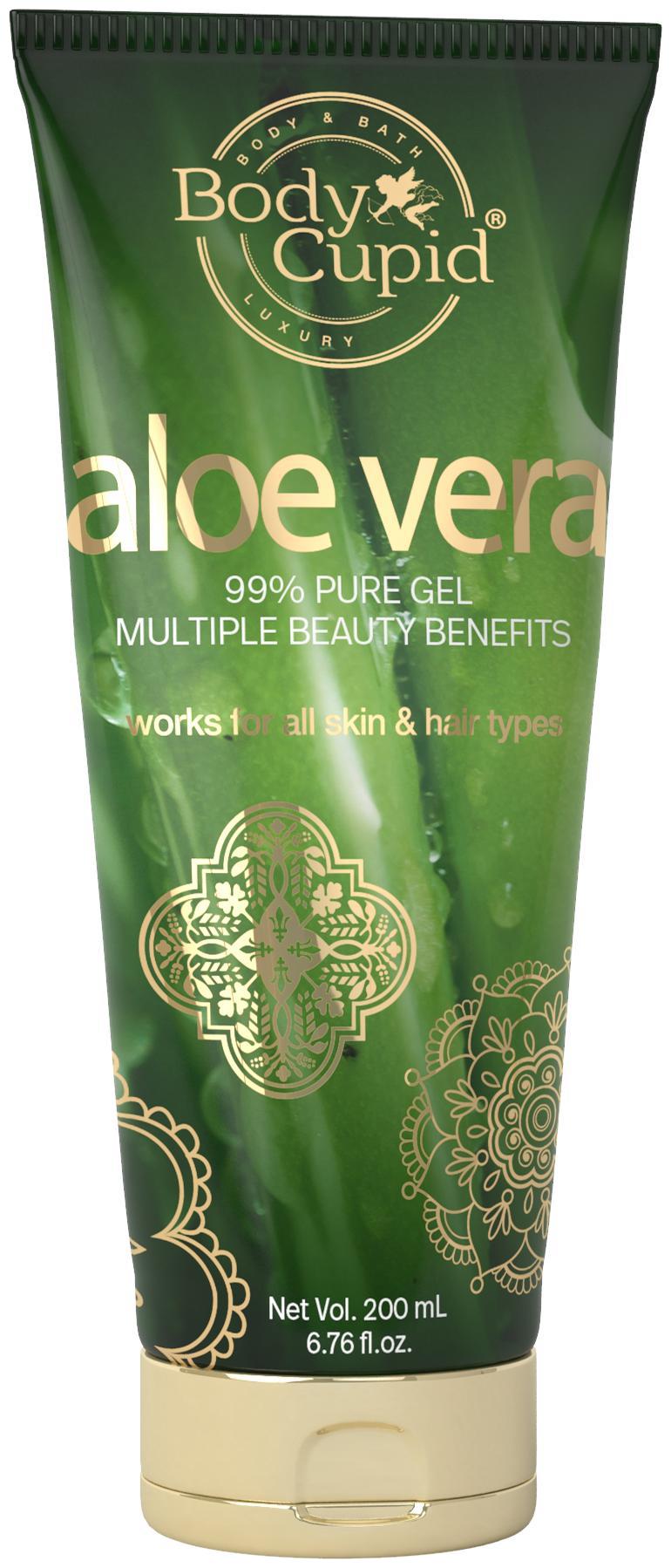 

Body Cupid Aloe Vera Gel for Skin and Hair 99 Pure - 200 ml