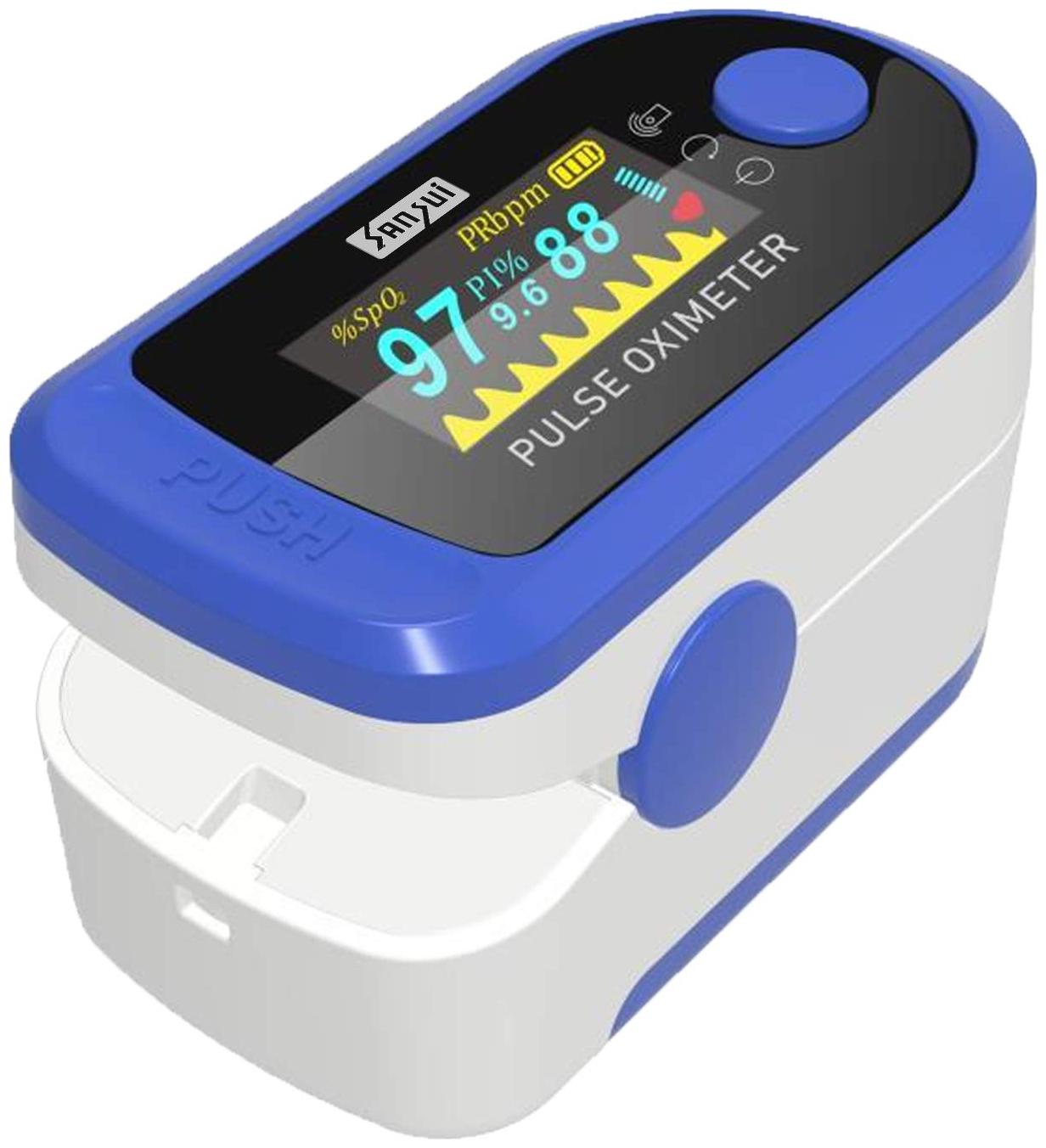 

Body Safe Finger Tip Pulse Oximeter Orignal (Blue)