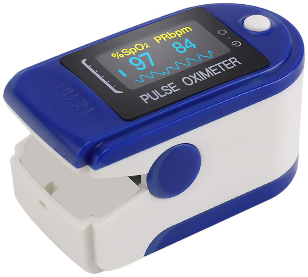 

Body Safe Oximeter Fingertip Smart Saver Premium Fingertip Pulse Oximeter Blood Oxygen Saturation Monitor with Alarm Beep Finger SpO2 Tracker