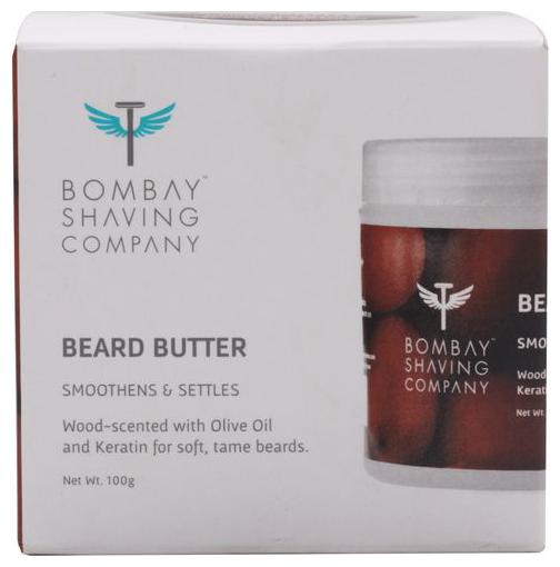 

Bombay Shaving Company Beard Butter - Wood Scented Smoothens Settles 100 g