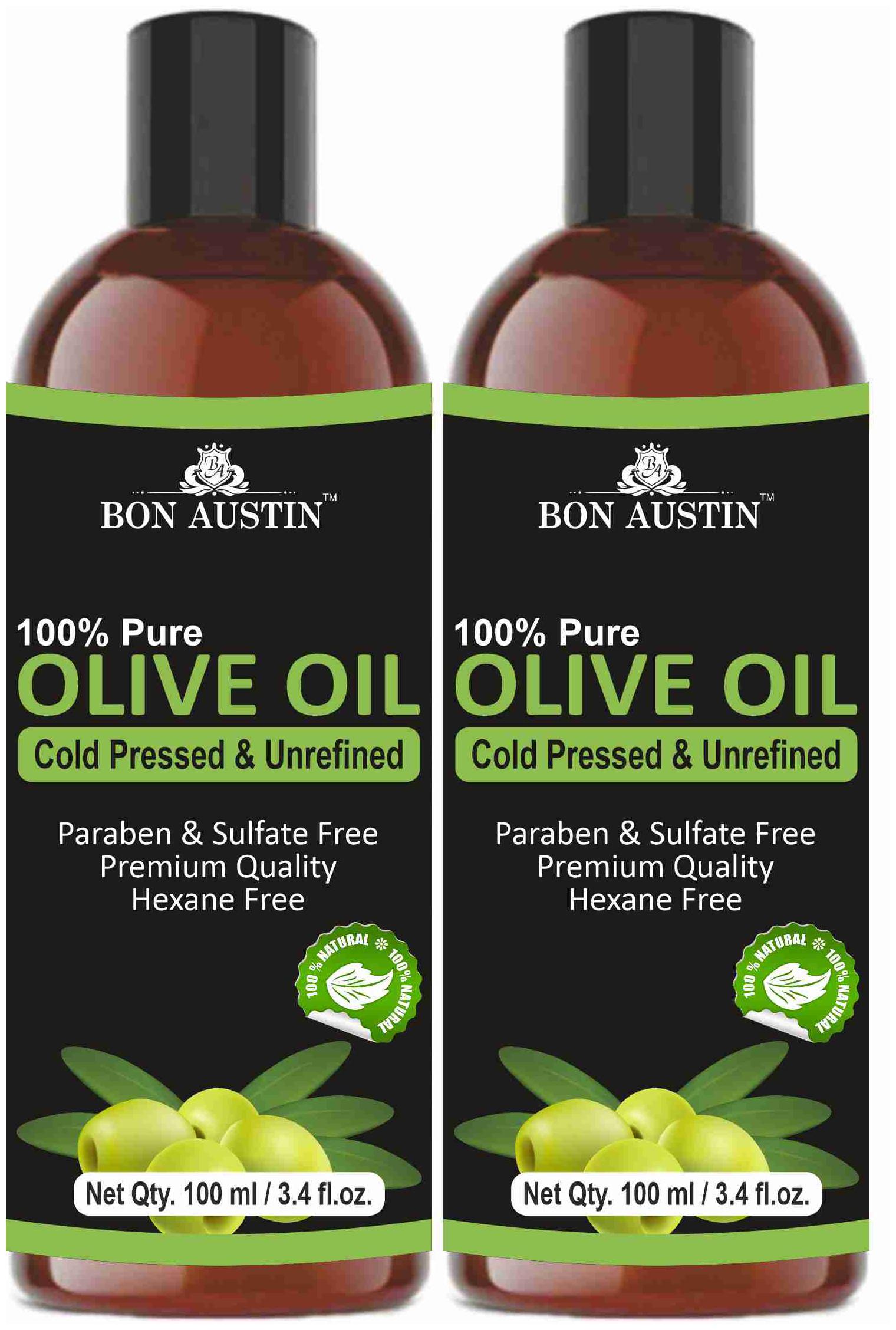 

Bon Austin 100 Pure Organic Olive oil 100ml (Pack of 2)