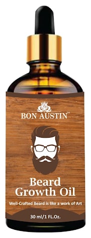 

Bon Austin Beard Growth oil- For Stimulating Fast Beard Growth to maintain Long Beard(30 ml)