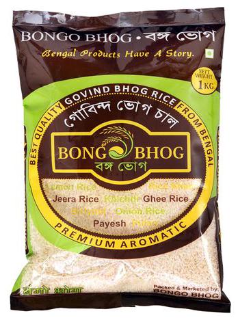 

BONGO BHOG Govind Bhog Rice - Premium Aromatic 1 kg