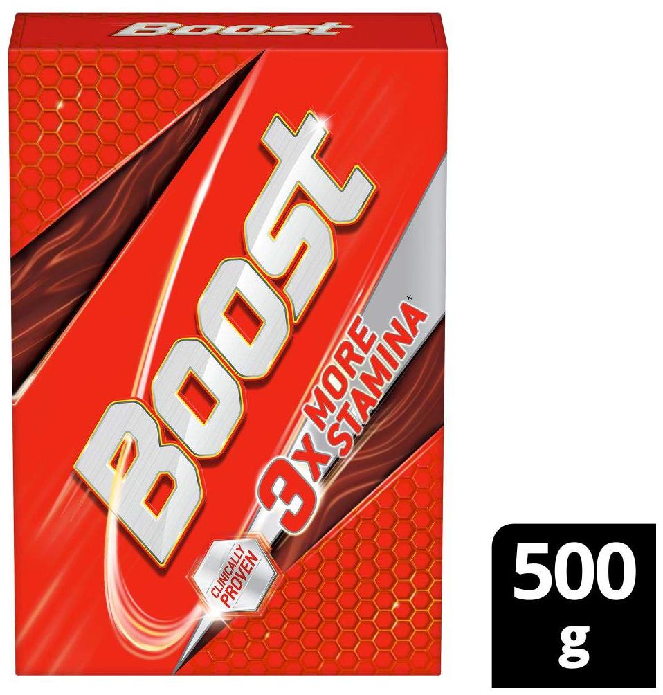 

Boost Health Energy Sports Nutrition drink Refill Pack 500 g (Pack of 3)