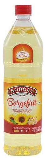 

Borgefrit High Mufa Oleic - Sunflower Oil 1 L