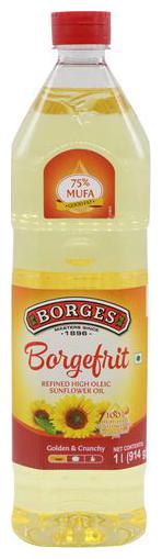 

Borgefrit High Mufa Oleic - Sunflower Oil 1 L