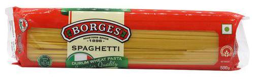 

BORGES Durum Wheat Pasta - Spaghetti 500 g