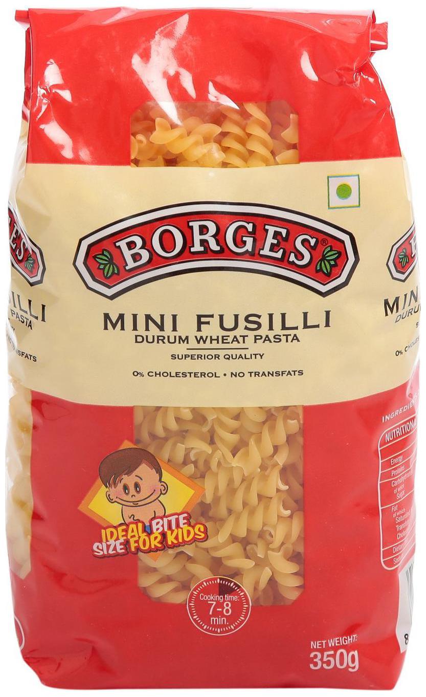 

BORGES Durum Wheat Pasta - Mini Fusilli 350 g