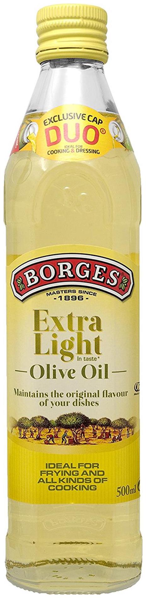 

Borges Extra Light Olive Oil - 500 ml (Glass)