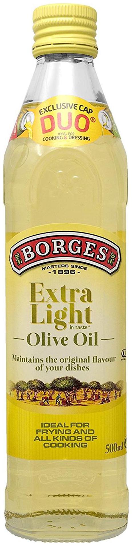 

Borges Extra Light Olive Oil - 500 ml (Glass)