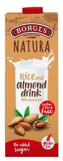 

BORGES Rice Almond Drink - Natura 1 L