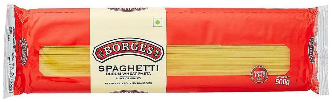 

BORGES Spaghetti - Durum Wheat Pasta 500 g