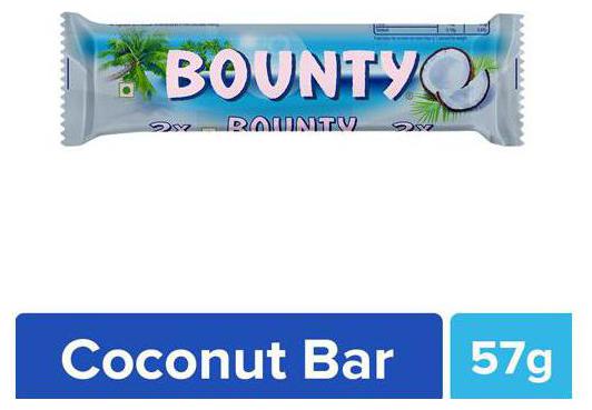 

Bounty Chocolate Bar 28 5 g Pack Of 2