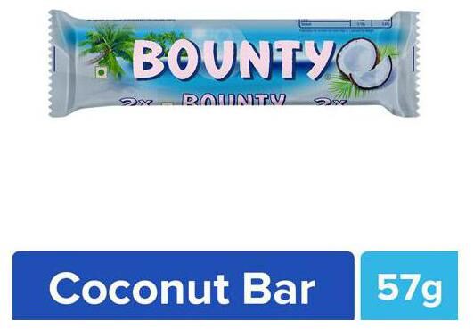 

Bounty Chocolate Bar 28 5 g Pack Of 2