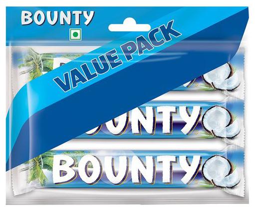 

Bounty Chocolate Bar 3 pcs 171 g